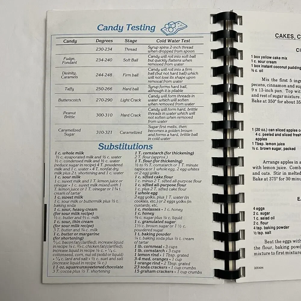 Vtg 90s Potluck at the Pines Cookbook Timber Charity Com Spring Hill FL 1994